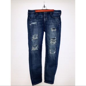 American Eagle Ripped Skinny Jeans